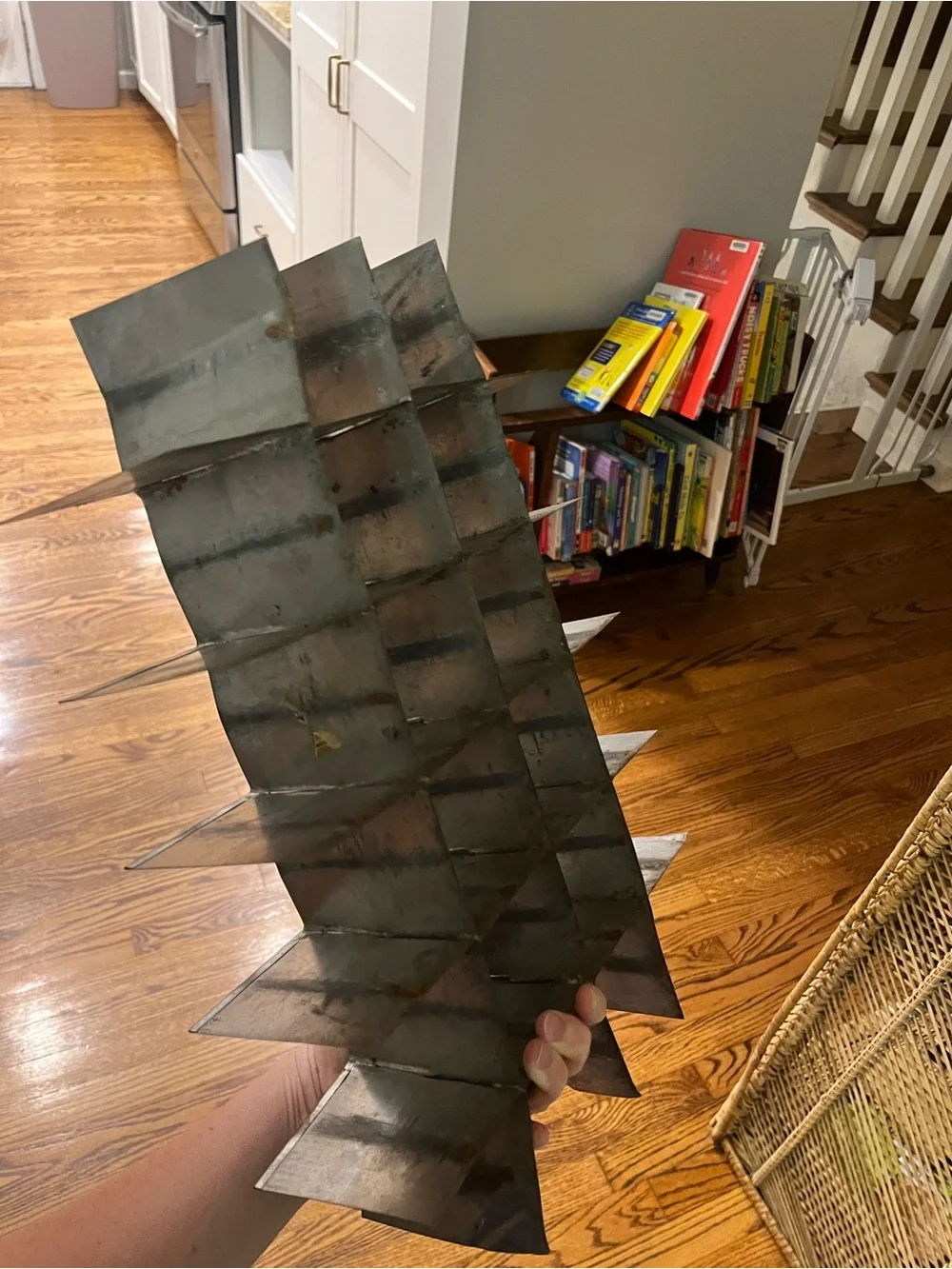 Antique Bottle Holder for Crate